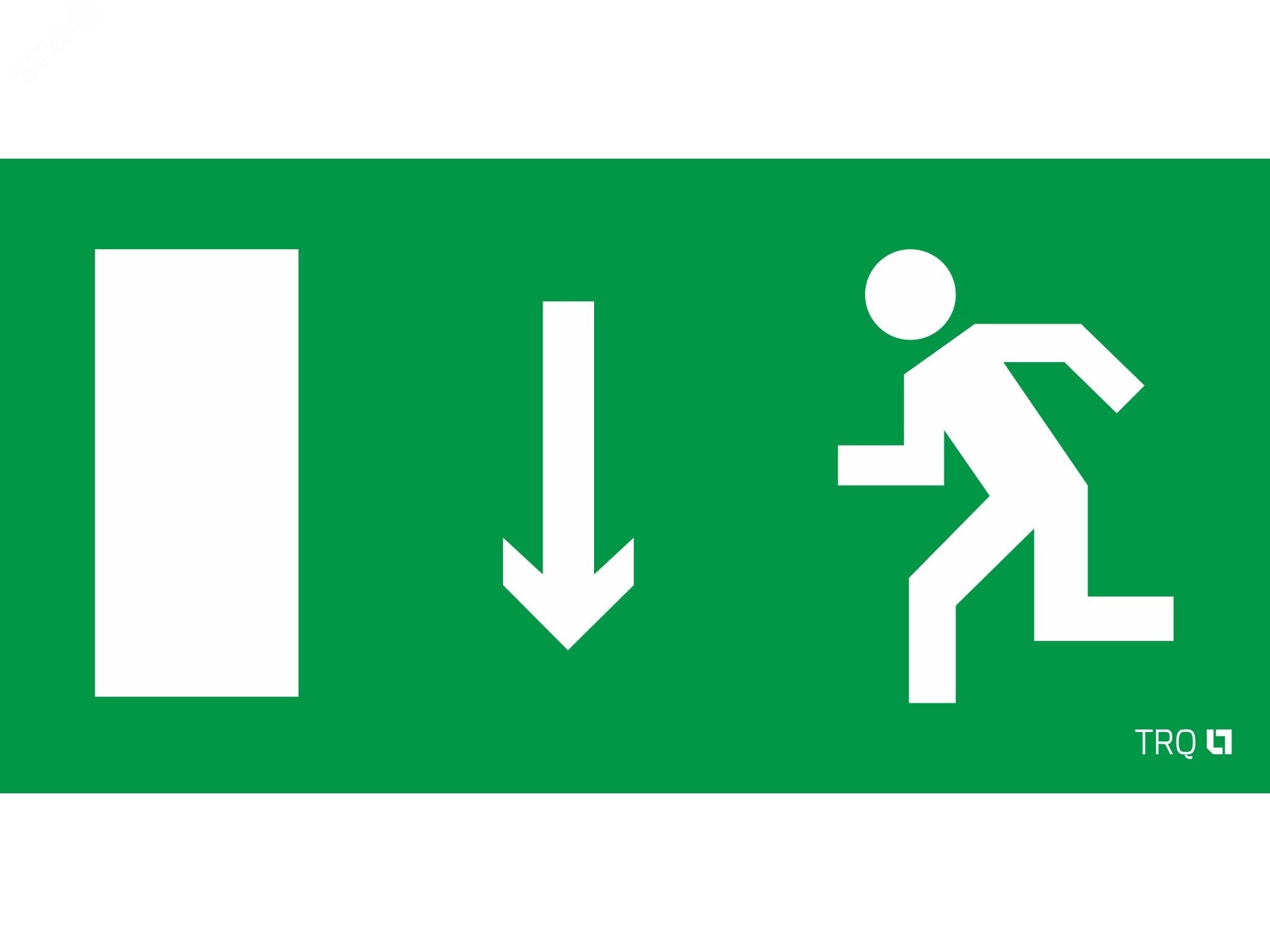 Пиктограмма ПЭУ 091 Указатель двери левосторонний (250х115) SIRAH