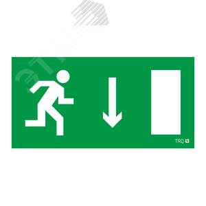 Пиктограмма 092 Указатель двери правосторонний (250х115) SIRAH