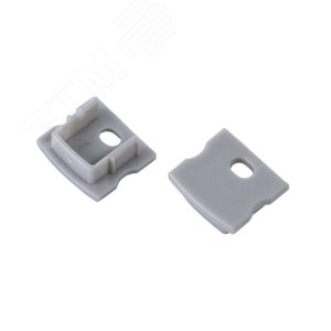 Крышки торцевые с отверстием PROFILE S04 end caps with hole (комплект из 2 шт.)