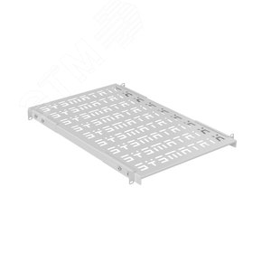 Полка SMART универсальная 19'' перфорированная. площадка 700 мм (регулировка направляющих от 620 мм до 780 мм) для напольных и настенных шкафов. цвет 