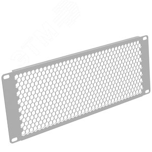 Фальш-панель 4U. перф. серый RAL 7035 (19370s)