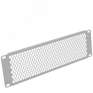 Фальш-панель 3U. перф. серый RAL 7035 (19368s)