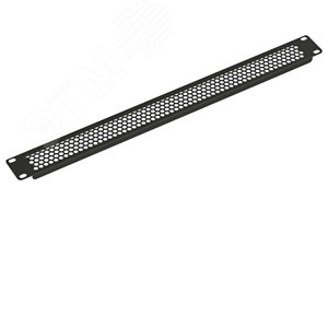 Фальшпанель 19' заглушка 2U. цвет черный