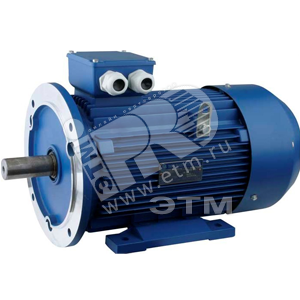 Электродвигатель трехфазный асинхронный А 180S2У1 22 кВт 3000 об/мин 380/660В IM2081 (B35) IP55 ЭМШ