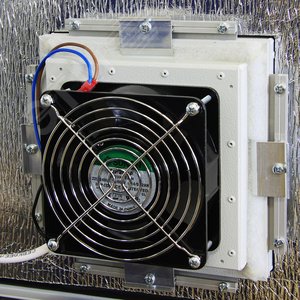 Вентилятор термошкафов IP55, воздушный поток 125 м3/ч, питание АС 220В, 50 Гц