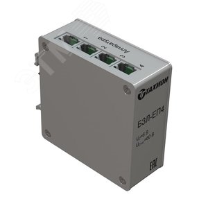 Устройство грозозащиты РоЕ 4хRJ45, 250 МГц, IP20, на 35 мм DIN-рейку