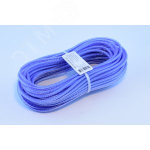 Шнур хозяйственный с полимерным покрытием ШХЦ-6.0 синий (20м)
