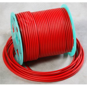 Трос металлополимерный ПР-4.5 (ПВХ - красный )