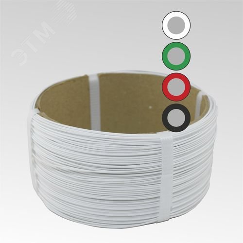 Твист-проволока 1.20 ПВХ - белый