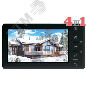 Монитор видеодомофона цветной