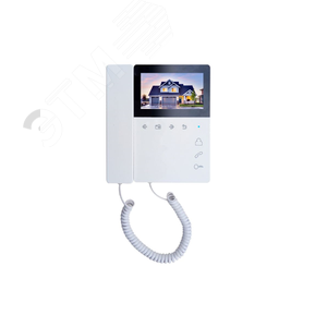 Монитор домофона цветной с трубкой на магните TFT LCD 4,3