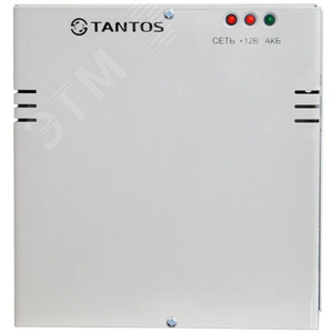 Источник вторичного электропитания резервированный 12В, 4А (макс. 4.5А). Корпус - металл под АКБ 12В 7Ач