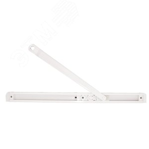 Канал скользящий (белый) для дверных доводчиков