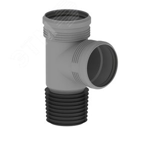 Тройник канализационный восстановитель раструба 90 град, с входным диаметром 110 ТП-82.3