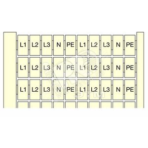 Маркировка RC55 20х(L1-L2-L3-N-PE)
