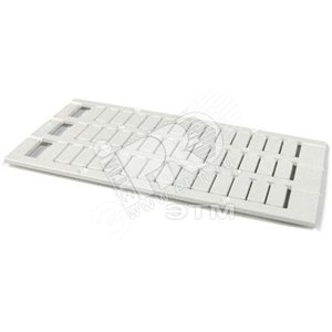 Маркировка чистая в пластине (1 штука =           39 маркеров) для ZS6...  MC6 12