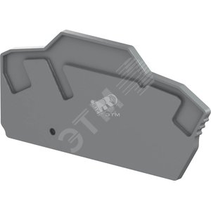 Изолятор торцевой EK2.5-3P для втычных клемм ZK2.5..ZK4 (только 3-х зажимных) ZK2.5-S/ZK