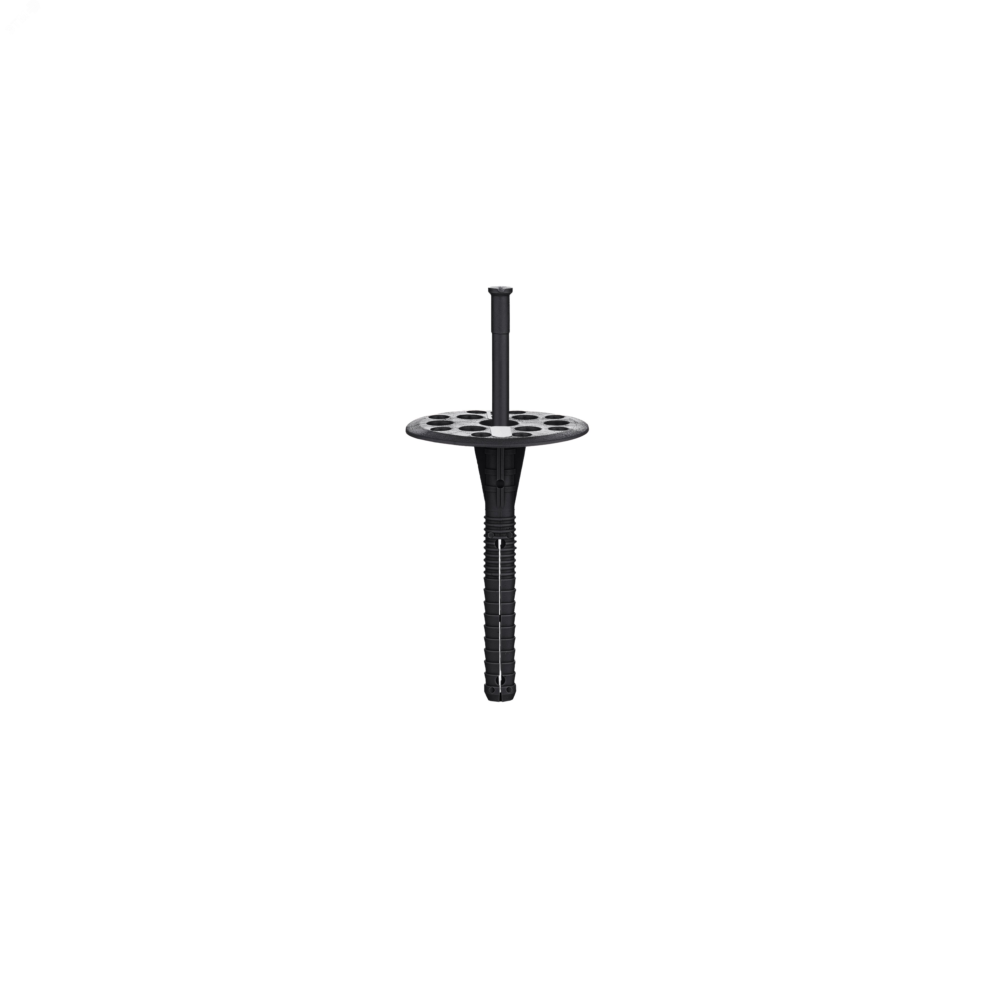 Дюбель для теплоизоляции с пласт. гвоздём черный (IZO) 10х90 (1000шт)