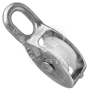 Блок для троса одинарный 25мм нейлоновый шкив (1шт)