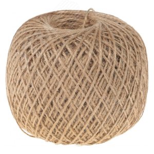 Шпагат джутовый белый (60м)