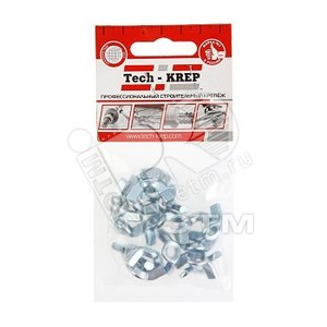 Гайка DIN315 М6 барашковая оцинкованная (16 шт)