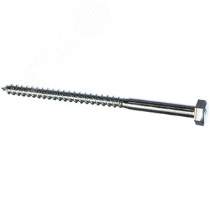 Шуруп DIN571 8х160 сантехнический, шестигранная головка (2шт) - пакет