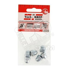 Гайка DIN1587 М8 колпачковая оцинкованная (6 шт)