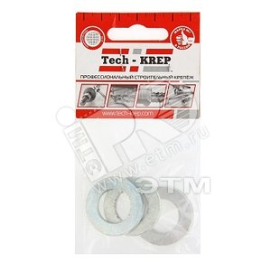 Шайба DIN125 М18 плоская оцинкованная (4 шт)