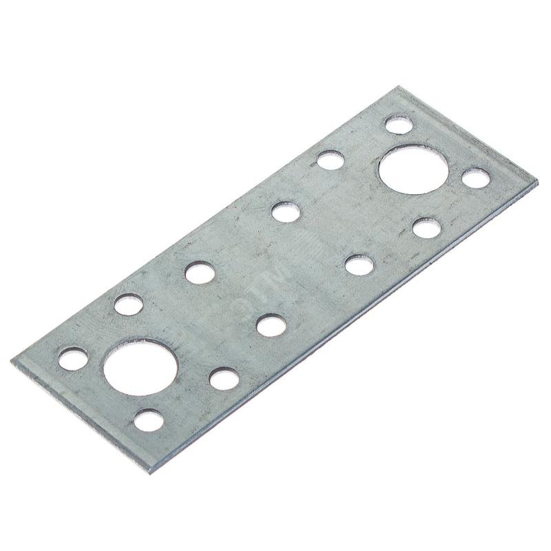 Пластина крепежная 180х40x2 мм оцинкованная