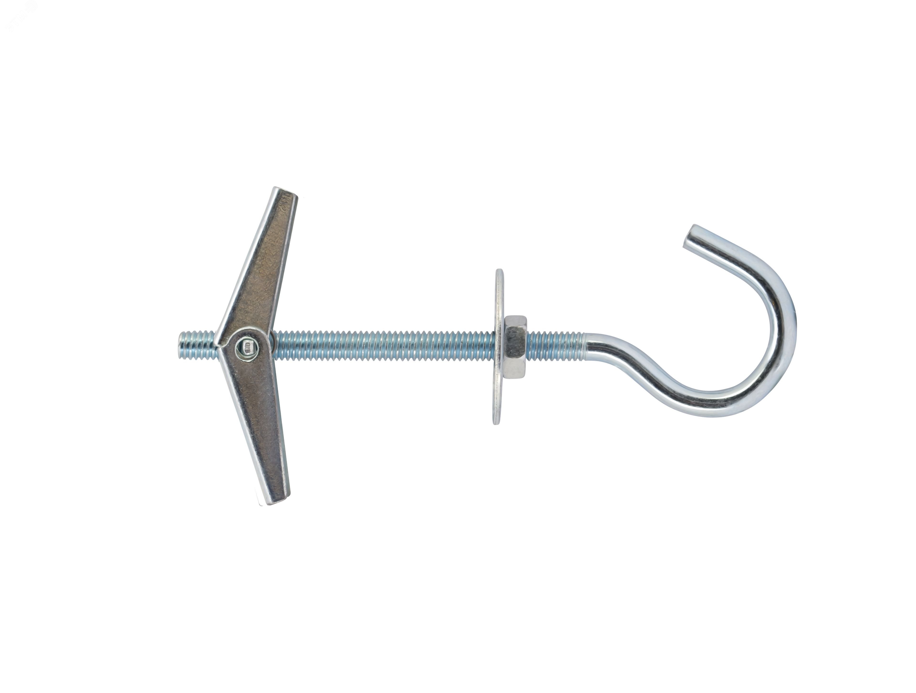 Анкер складной пружинный с крюком М4 (100 шт) - накл. Tech-Krep