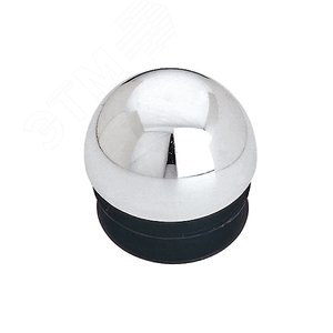 Заглушка сферическая 25мм, хром (2 шт) - пакет Tech-Krep