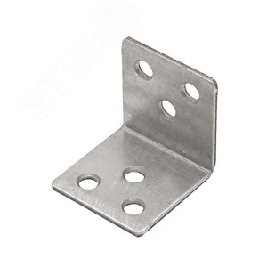 Угол мебельный широкий 30х30х30х2,0  цинк