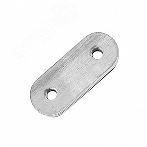 Пластина крепежная мебельная 80х17х2 мм, оцинк. - накл. Tech-Krep