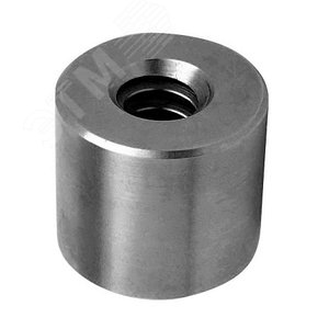 Гайка трапецеидальная (сталь) d=14 мм, шаг резьбы 3 мм (прав. резьба), KSM 14-3-D TECHNIX