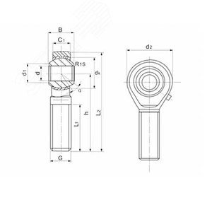 Шарнирный наконечник POS8 TECHNIX