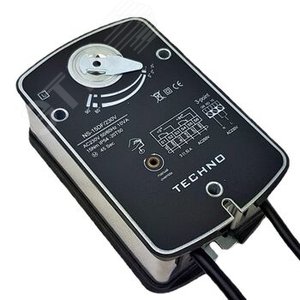 Электропривод противопожарный, реверсивный 15Nm, 2/3 поз., 2SPDT, 230AC