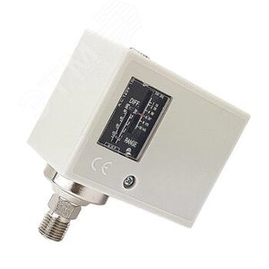 Реле давления, диапазоном срабатывания 1-10 bar, для сжатого воздуха, фреона, воды и масла, присоединение G1/4