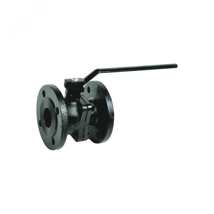 Кран шаровой чугунный Ду 40 Ру16 200С фланцевый полнопроходной