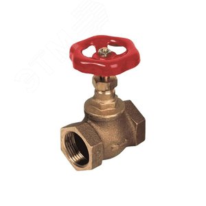 Клапан запорный бронзовый R2148 Ду 15 Ру20 м/м