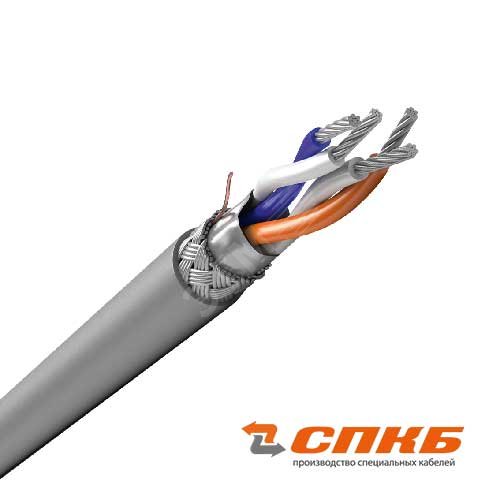 Кабель ТехноКИПнг(А)-LS 2х2х0.60 серый