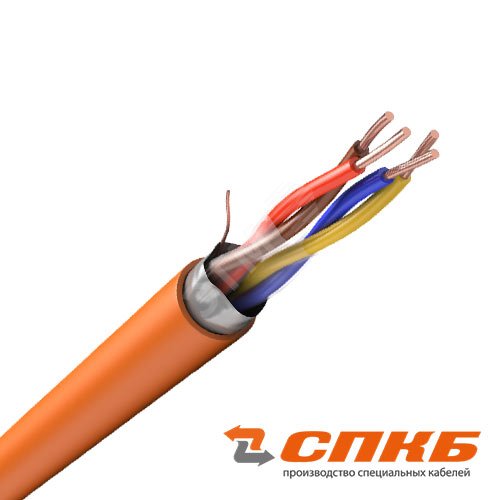Кабель ТЕХНОКСБнг(А)-FRLS 2х2х0.80 оранжевый