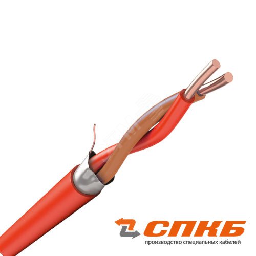 Кабель КПСТЭТнг(А)-HF 1х2х1.00 красный