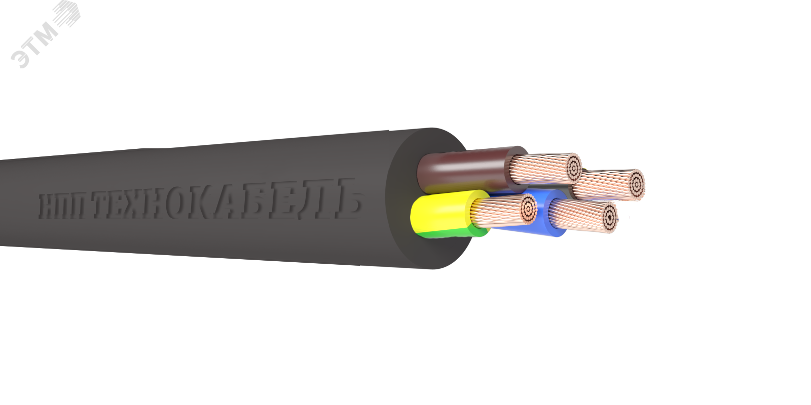 Провод ПВСнг(А)-LS 4х4(3х4+1х4ч) ТРТС
