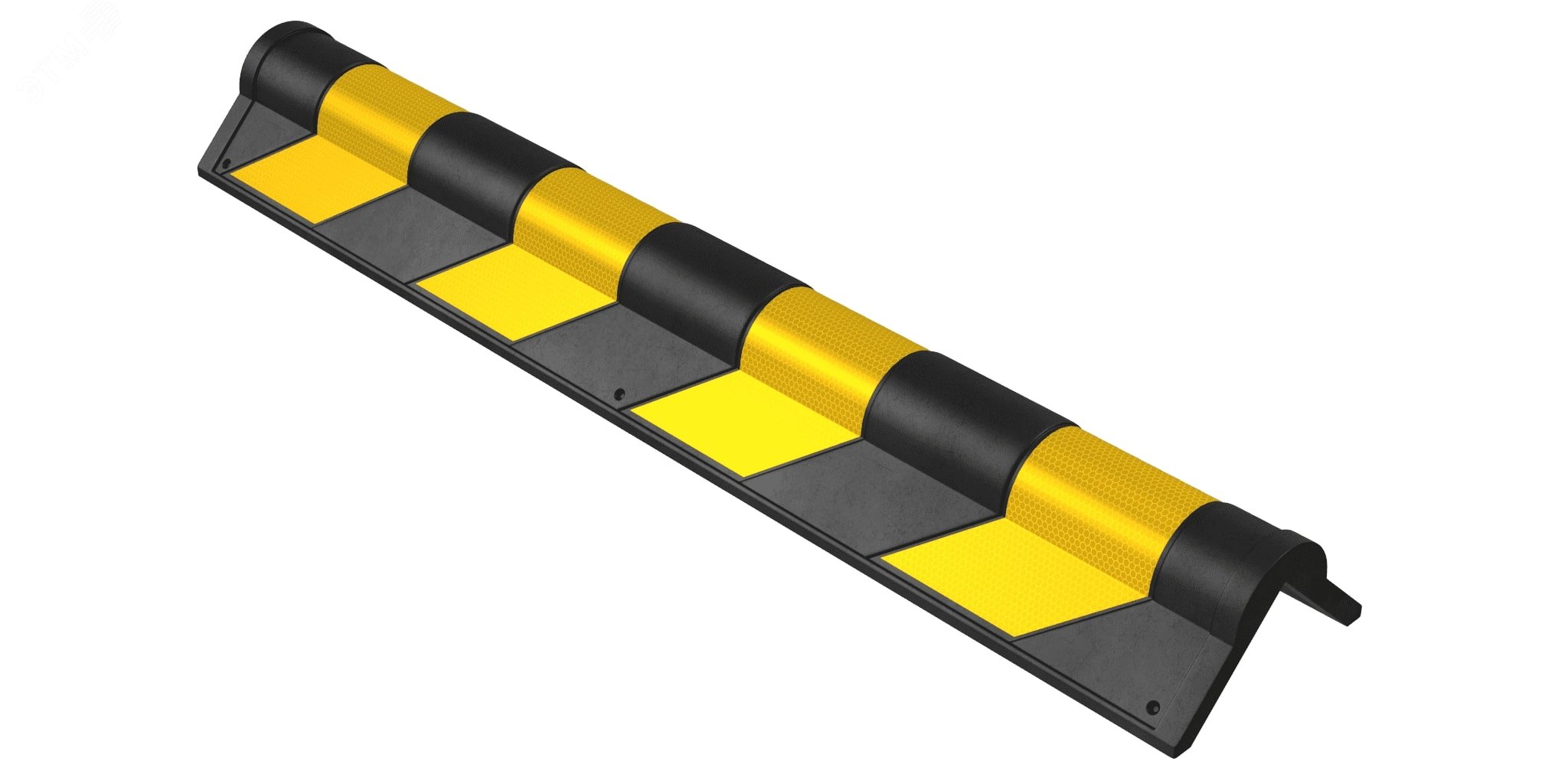 Демпфер угловой резиновый круглый ДКУ-20