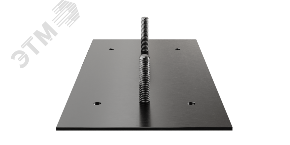 Пластина для крепления БР 450х250 (2 шайбы и 2 гайки)