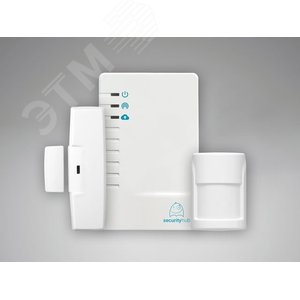 Стартовый комплект беспроводной GSM сигнализации  для квартиры, загородного дома и т.п., состав     комплекта: контроллер, датчик движения, датчик    