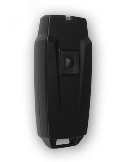 Радиопередающее устройство. Брелок однокнопочный, диапазон 433 МГц, дальность 300 м, контроль разряда батареи.