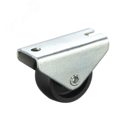 Комплект колес из 4-х неповоротных, диаметр 25мм, грузоподъемность 15кг, полиамид