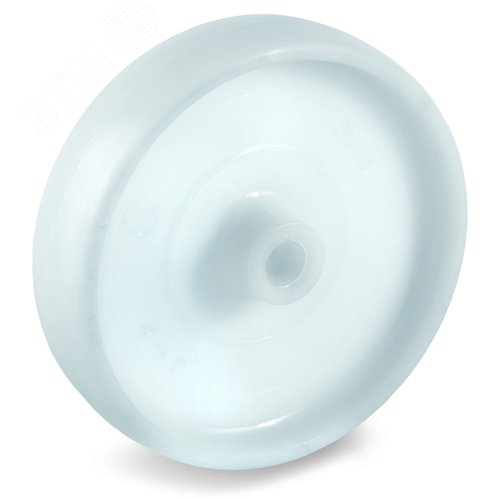Колесо под ось, диаметр 100мм, грузоподъемность 300кг,  полиамид