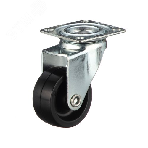 Колесо поворотное, диаметр 40мм, грузоподъемность 30кг, полиамид